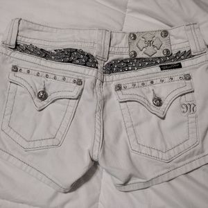 Miss me size 27 shorts